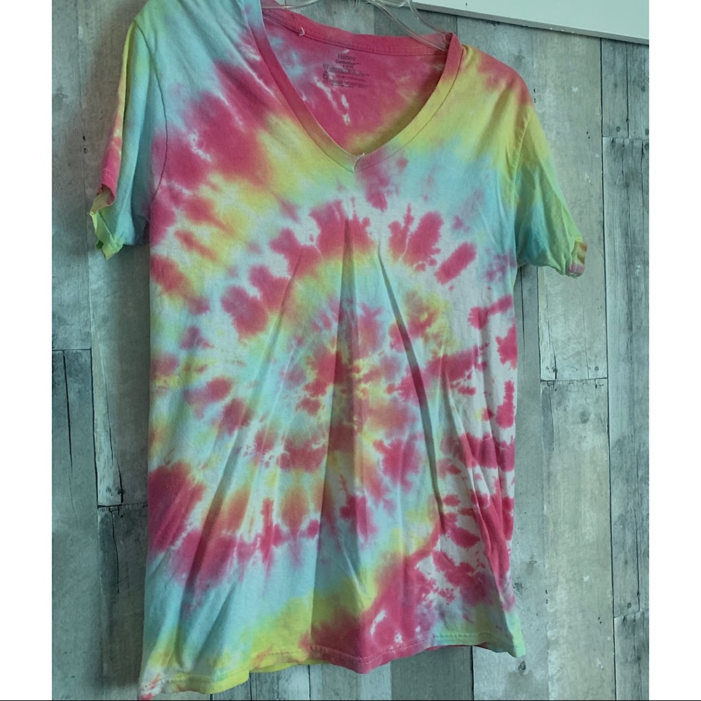 Colorful Tie Dye Tee